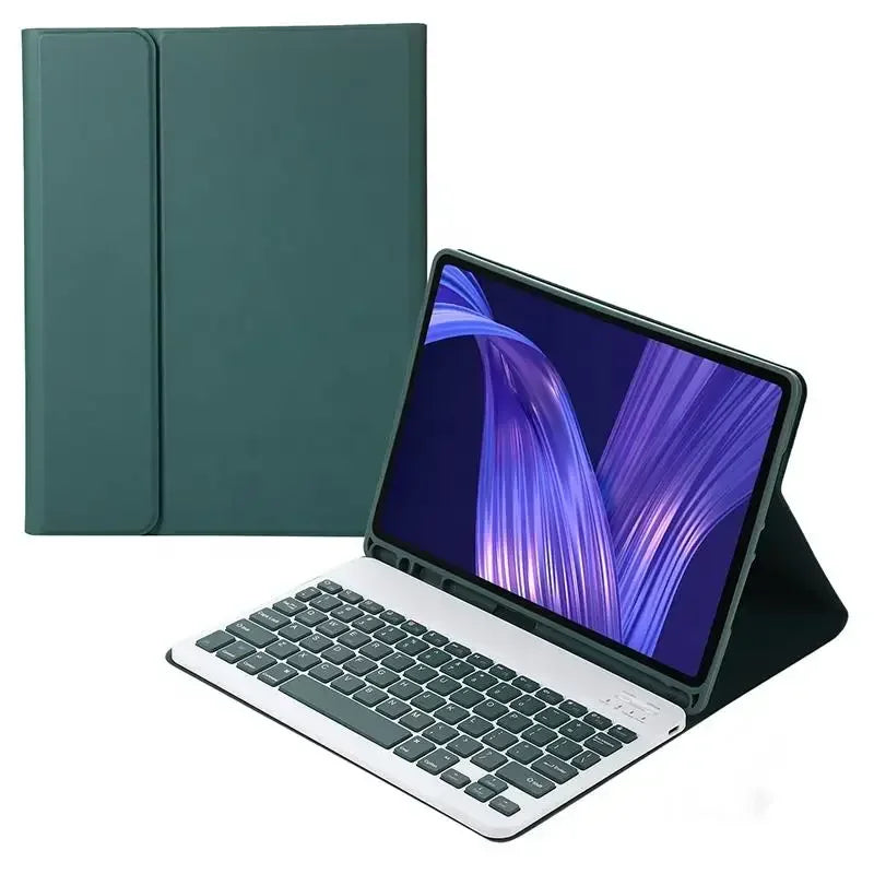 PureGuardCases Colorful Bluetooth Keyboard Case for iPad