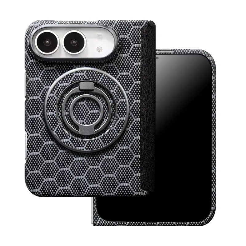 Aramid Fiber Slim MagSafe Case for iPhone Duo - Product View 6