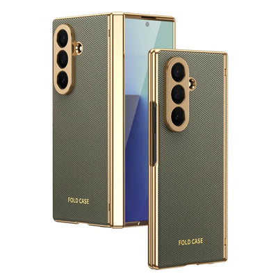 PureGuardCases Luxury Armor Case with Hinge Protection for Samsung Galaxy Z Fold