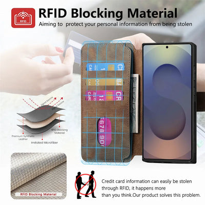 2-in-1 Detachable RFID Magnetic Leather Wallet Case for Google Pixel - Product View 8