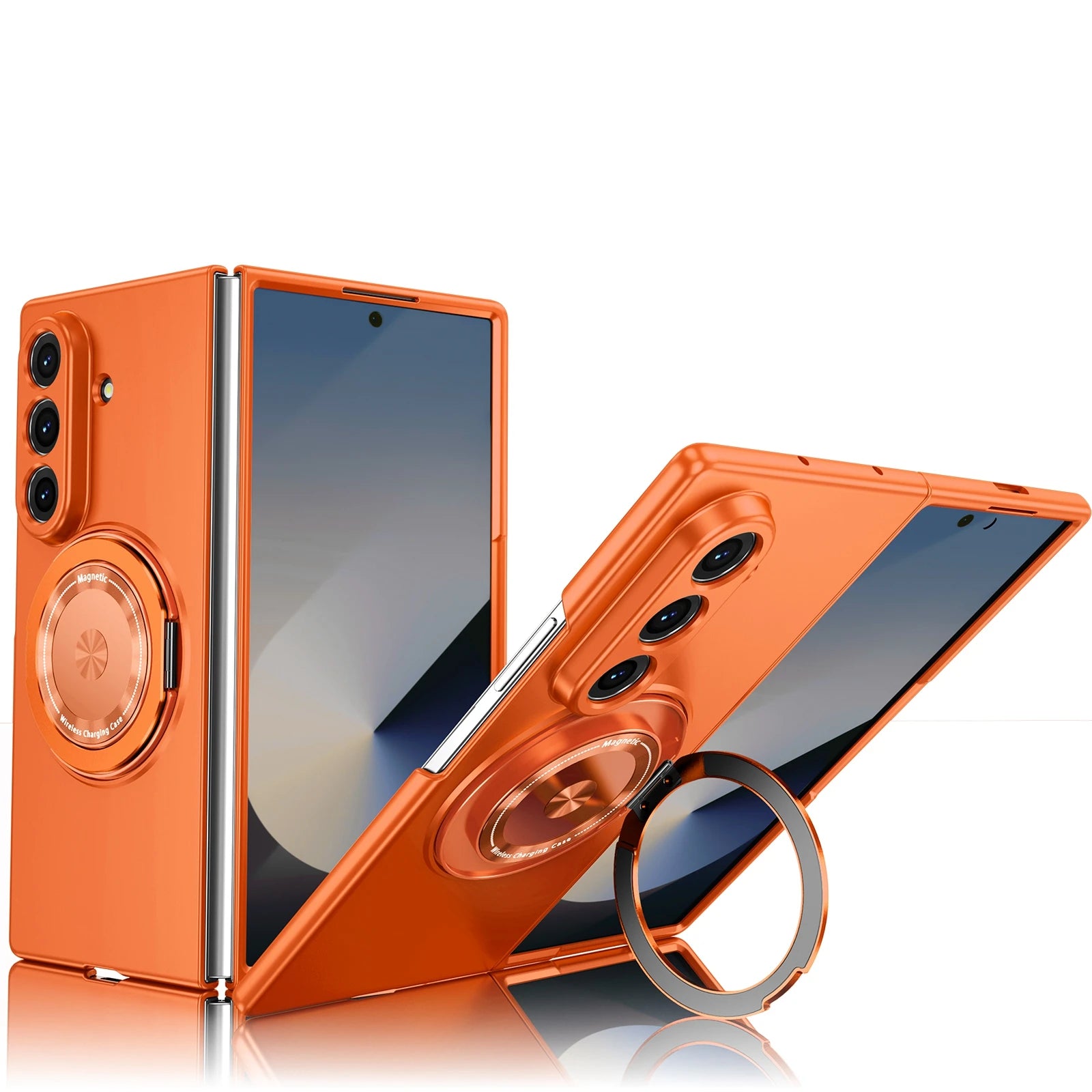 PureGuardCases Luxury Magnetic Armor Case for Samsung Galaxy Z Fold