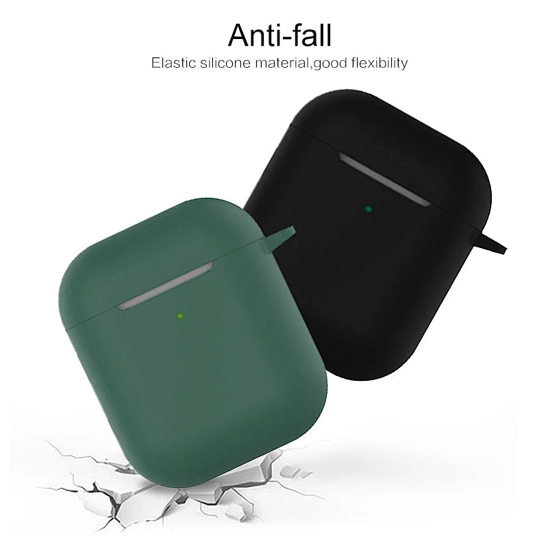 PureGuardCases Soft Silicone Protective Case for AirPods