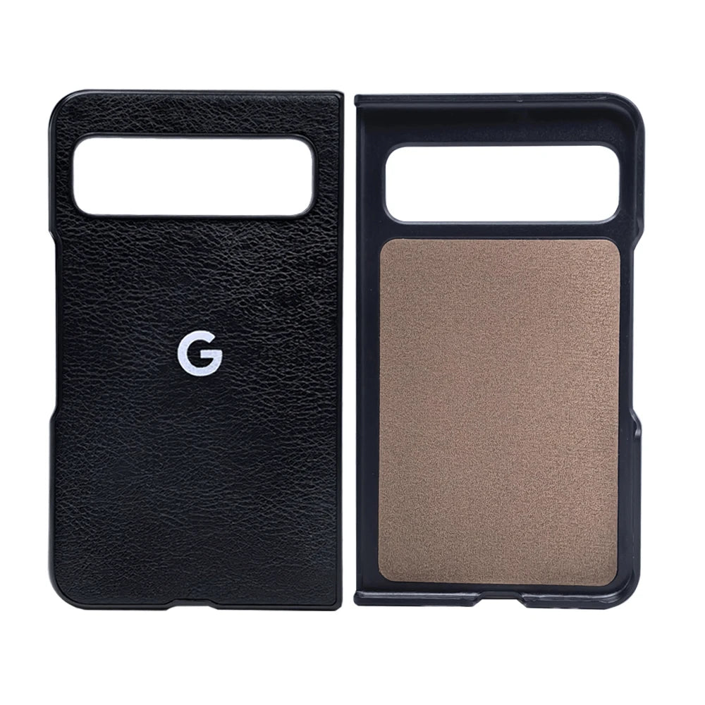Leather Hard Shell Case for Google Pixel 9 Pro Fold & Fold - Product View 5