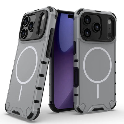 PureGuardCases Airbag Anti-Fall iPhone Case – MagSafe Shockproof Matte Cover