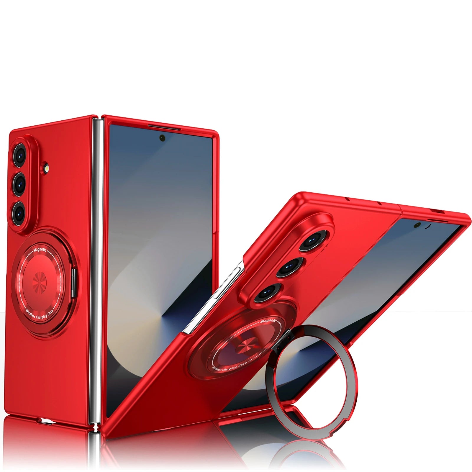PureGuardCases Luxury Magnetic Armor Case for Samsung Galaxy Z Fold