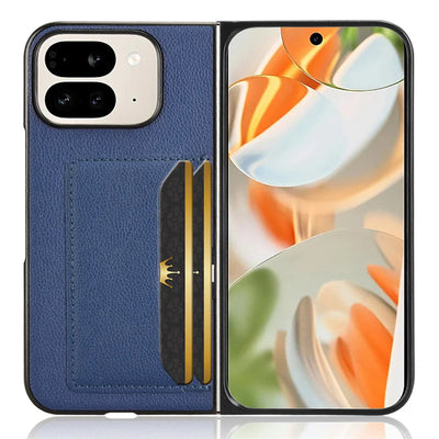 PureGuardCases Leather Card Holder Case for Google Pixel Fold