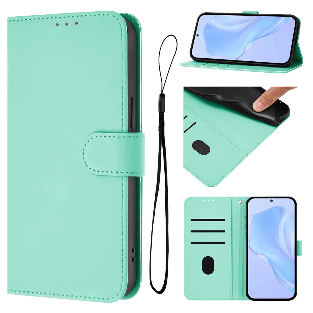 Wristlet Wallet Case Galaxy S23-S26, Mint