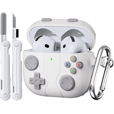 PureGuardCases Classic Game Silicone Case for AirPods 4
