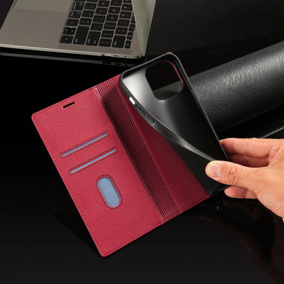PureGuardCases Ultra Slim Leather Wallet Case for Google Pixel
