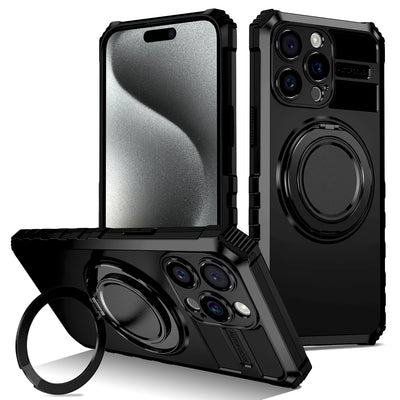 PureGuardCases Luxury Shockproof Armor iPhone Case – MagSafe Magnetic Protective Cover