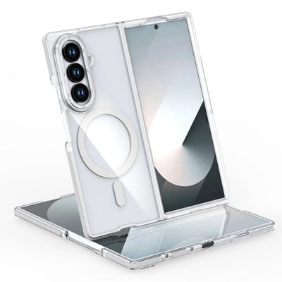 PureGuardCases Clear Magnetic Case for Samsung Galaxy Z Fold