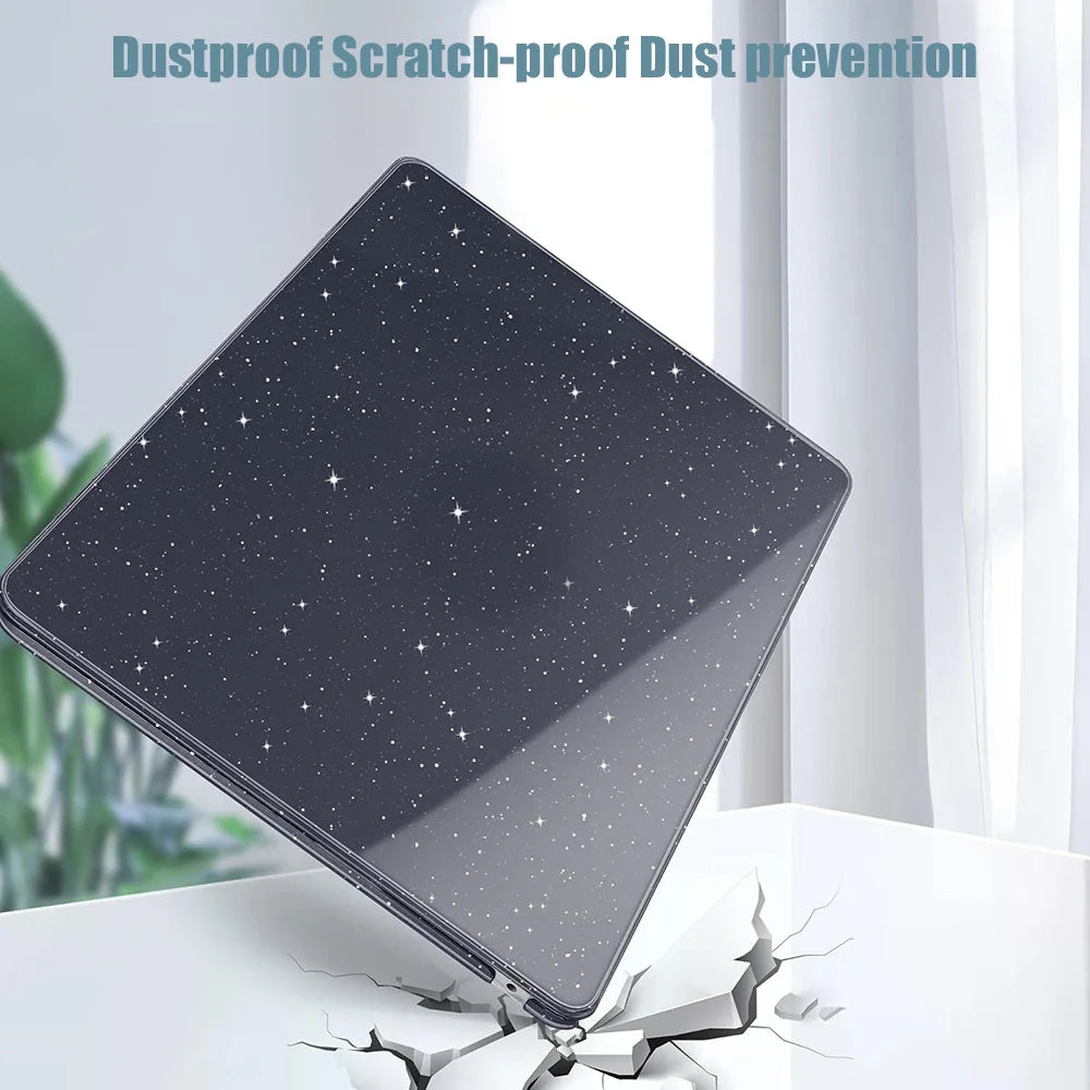 PureGuardCases Glitter Protective Case for MacBook Air & Pro