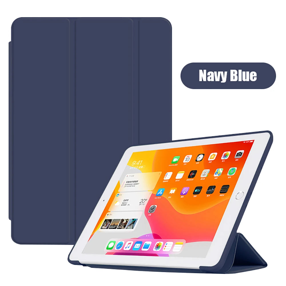PureGuardCases Magnetic Smart Folio Case for iPad