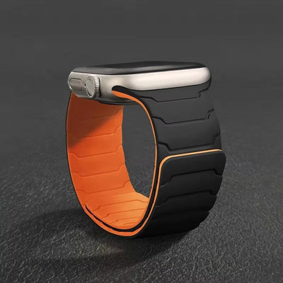 PureGuardCases Magnetic Silicone Band for Apple Watch