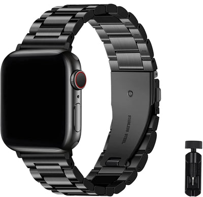 PureGuardCases Luxury Stainless Steel Band for Apple Watch