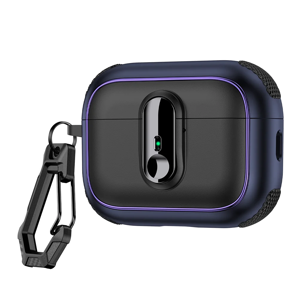 PureGuardCases Armor Lock Shockproof Case for AirPods