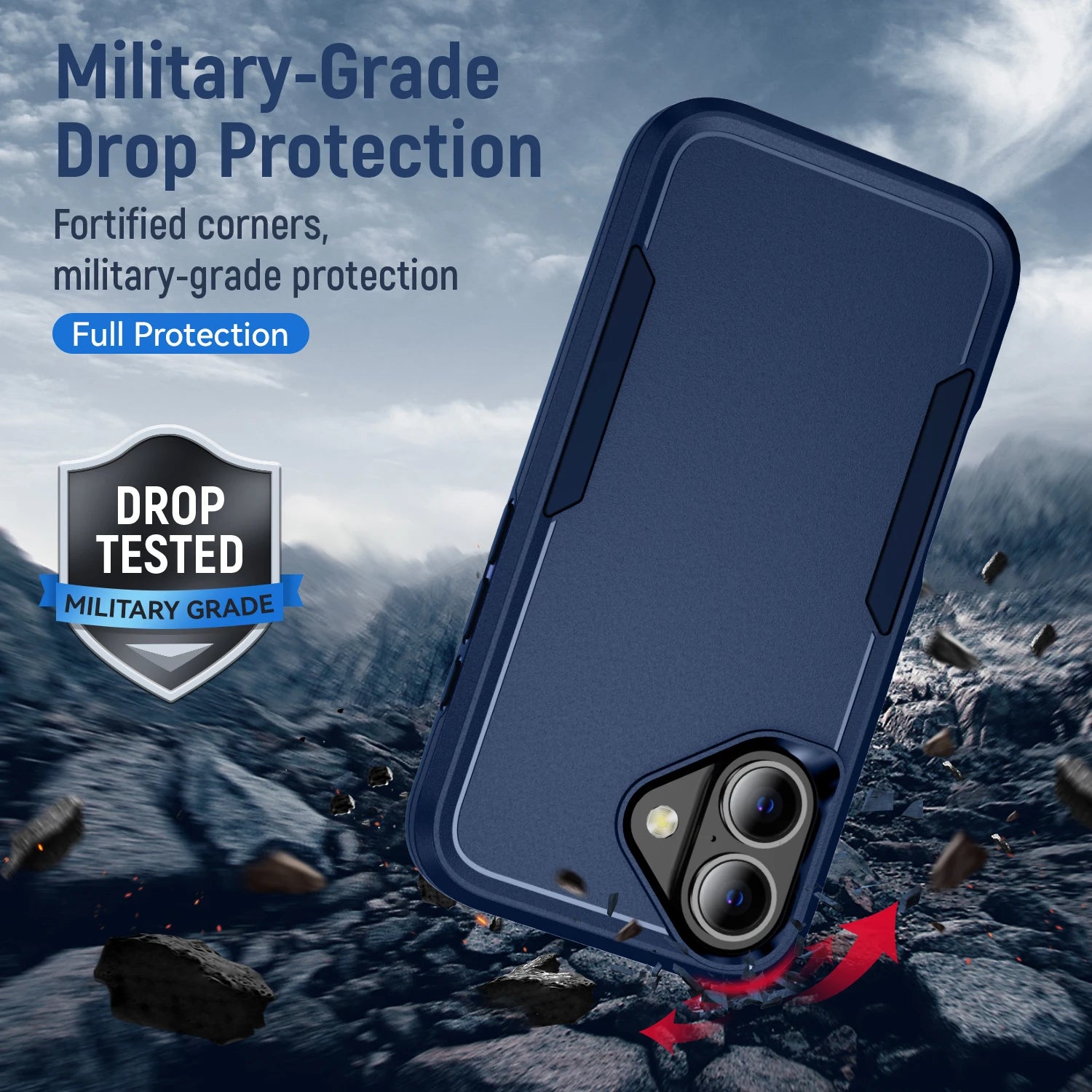PureGuardCases Military-Grade Armor Case for iPhone