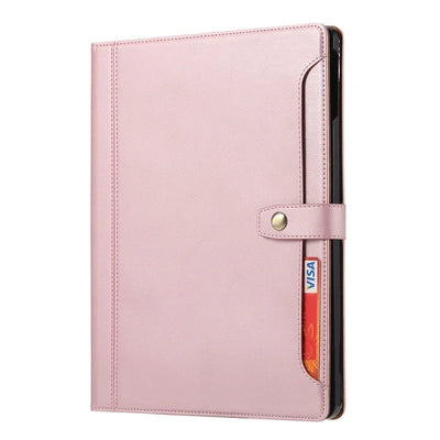 PureGuardCases Luxury Leather Wallet Case for iPad