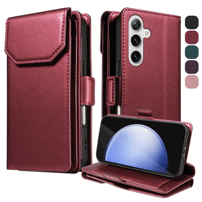 PureGuardCases Leather Wallet Flip Case for Google Pixel