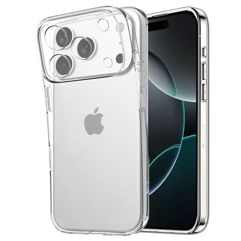 Thin Clear TPU Case iPhone 8-18, Clear