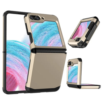 PureGuardCases Upgraded Hinge Protection Case for Samsung Galaxy Z Flip