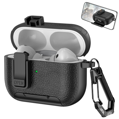 PureGuardCases Phone Stand Shockproof Case for AirPods