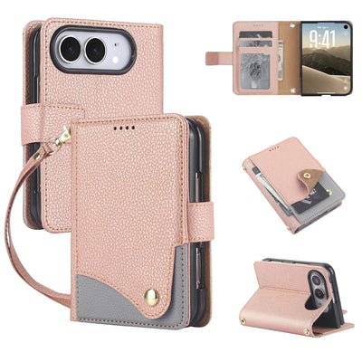 Two-Tone Crossbody Case iPhone Duo, Pink
